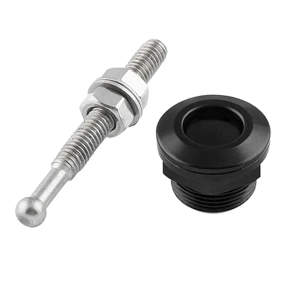22mm 1Pc/4Pcs Universal Car Push Button Bonnet Hood Pins Kit Aluminum Quick Release Latch Bumper License Plate Lock Clip by InterCyprus Trading Ltd