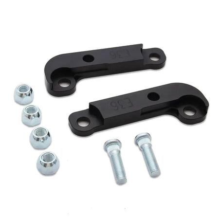 2Pcs Aluminium Steering Lock Adapter Increasing Turn Angle about 25%-30% For BMW E36 M3 Tuning Drift Lock Kit by InterCyprus Trading Ltd