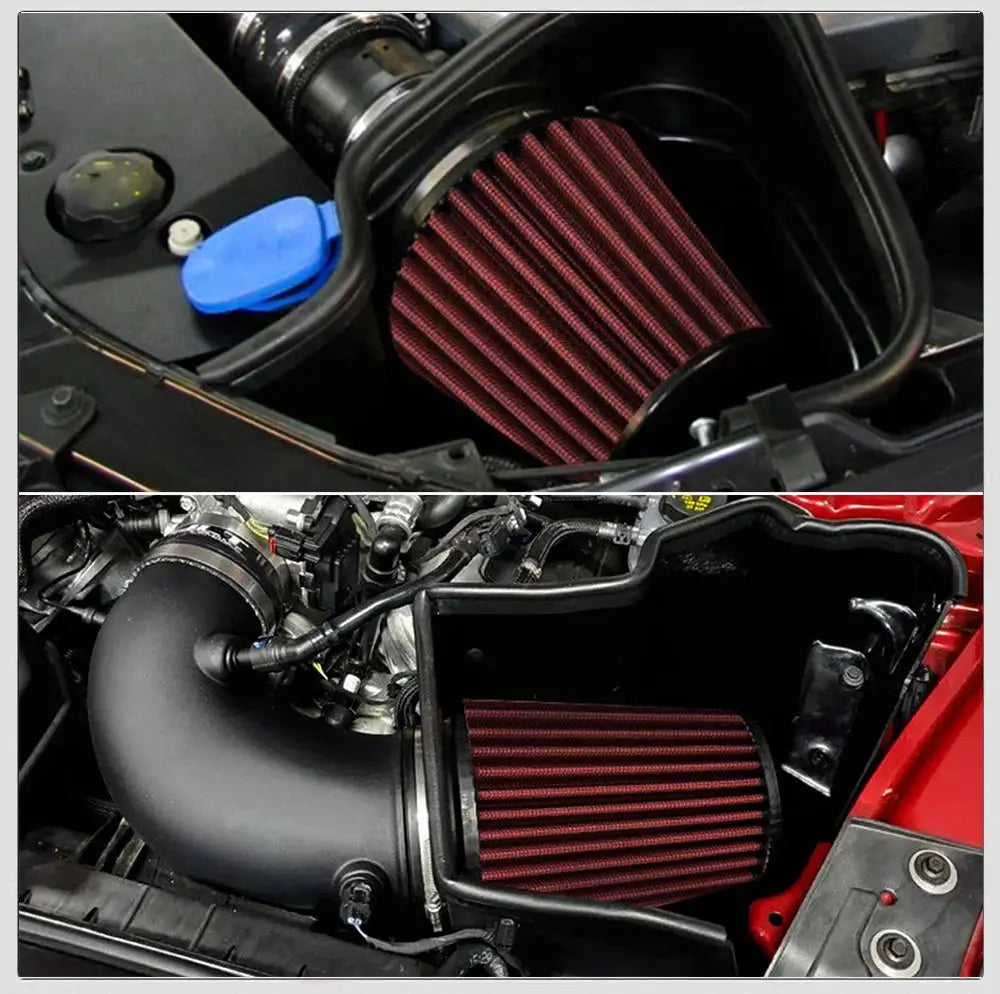 Universal Car Air Filter Modification High Flow Inlet Car Cold Air Intake Air Filter Cleaner Pipe Modified Scooter 76/100mm by InterCyprus Trading Ltd
