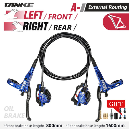 TANKE MTB TB-600 &ndash; 4-Piston Hydraulic Disc Brake With 160mm Rotor