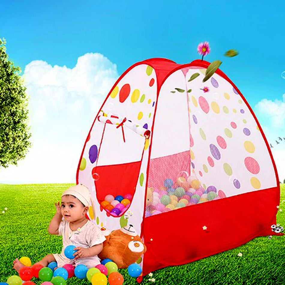 Kids Play Tent House &ndash; Large Foldable Design for Indoor and Outdoor Fun