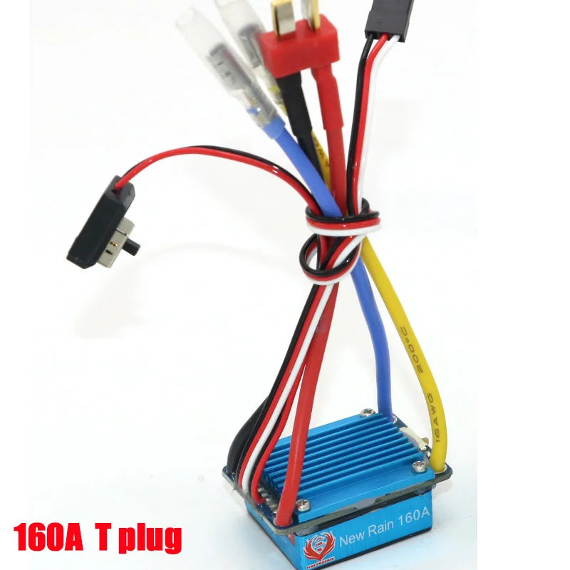RC 160A / 320A / 480A ESC 380/540/775 Brushed Motor Speed Controller Dual Mode Regulator Band Brake for 1:10 Car Bait Boat by InterCyprus Trading Ltd