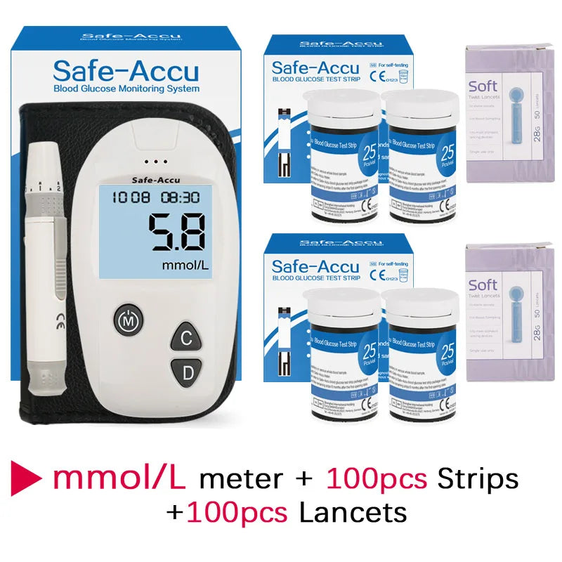 Accu Blood Glucose Meter &ndash; Accurate Blood Sugar Monitoring mo Meter 100Test / CHINA