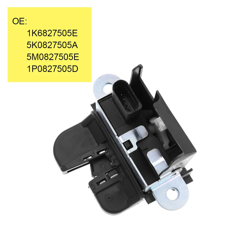 Rear Trunk Lock Latch ABS for Seat Leon Compatible With VW Golf Mk5 Mk6 Hatchbacks