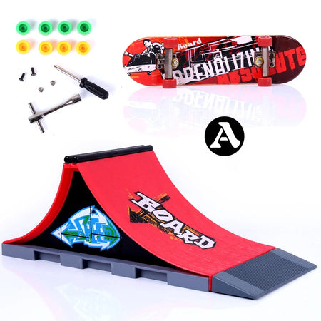 Finger Skateboards TTS00113 &ndash; Mini Skate Park Practice Kit A 23.5x10x8.5