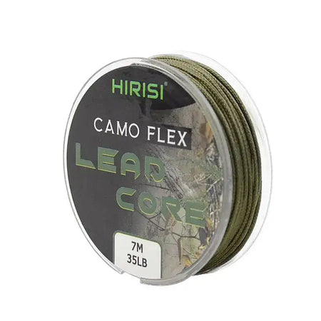ThirtyFiveLb 7M Leadcore Carp Fishing Braided Line Hair Rigs Arm Green