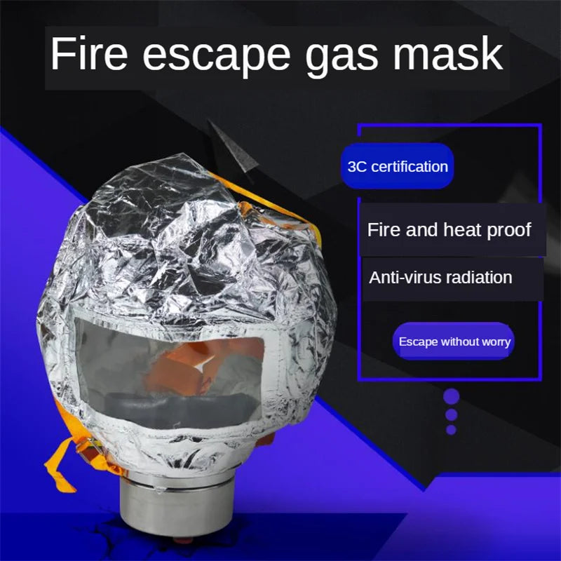 Fire Escape Mask PM016 &ndash; Smoke and Gas Protection Default Title