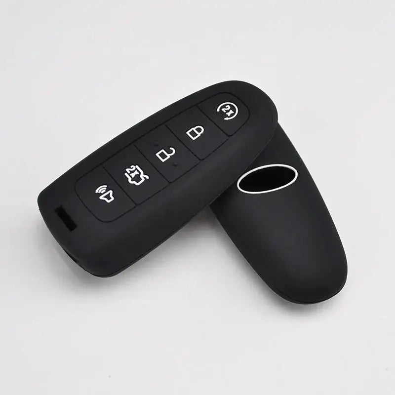 5 Buttons Silicone Car Keyless Fob Shell Case For Ford Edge Escape Focus Taurus Explorer Flex C-MAX Remote Key Cover Protector by InterCyprus Trading Ltd
