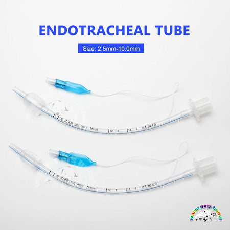 Endotracheal Tube With Cuff 2.5-10mm - Sterile PVC Medical