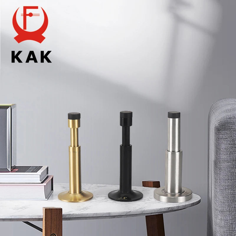 Медный гидравлический дверной стопор тихий напольный прочный