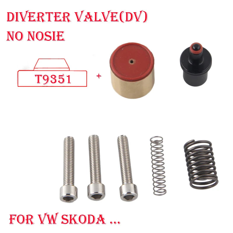 DV+ našumo nukreipimo vožtuvas aliuminio BMW, Ford, VW, Audi