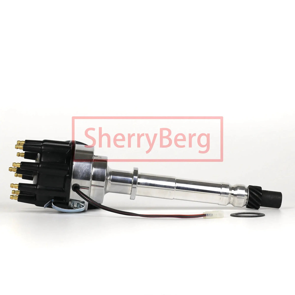 SherryBerg New Complete Ignition Distributor for Small & Big Block Chevy V8 Pro Billet Distributor SBC BBC 350 454 Top Quality by InterCyprus Trading Ltd