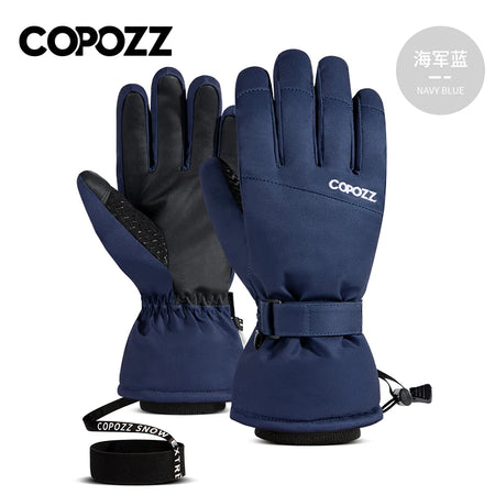Copozz 20602 Ski Gloves &ndash; Ultralight Waterproof Warmth navy blue / XXL