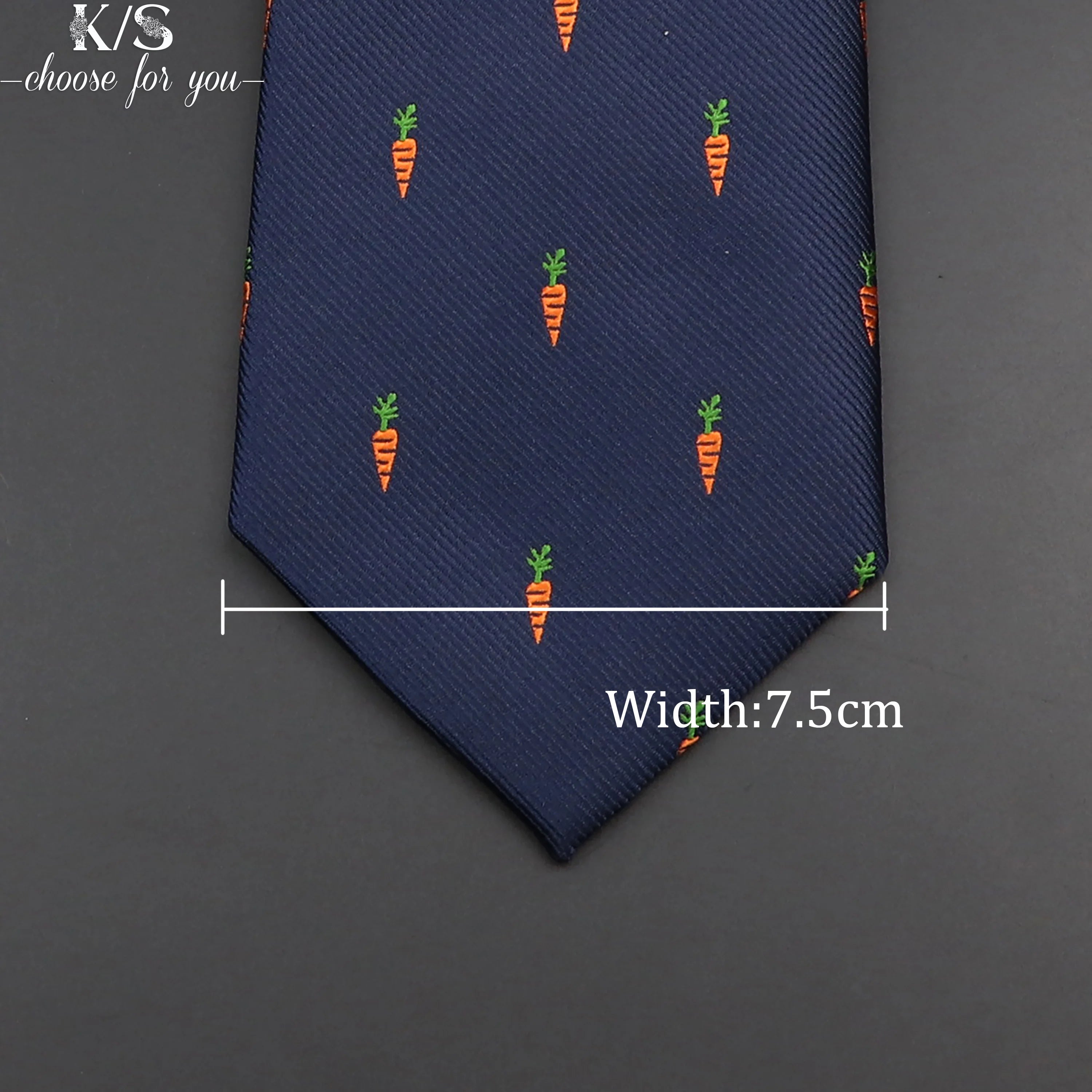 Men's Jacquard Skinny Tie for Weddings and Business