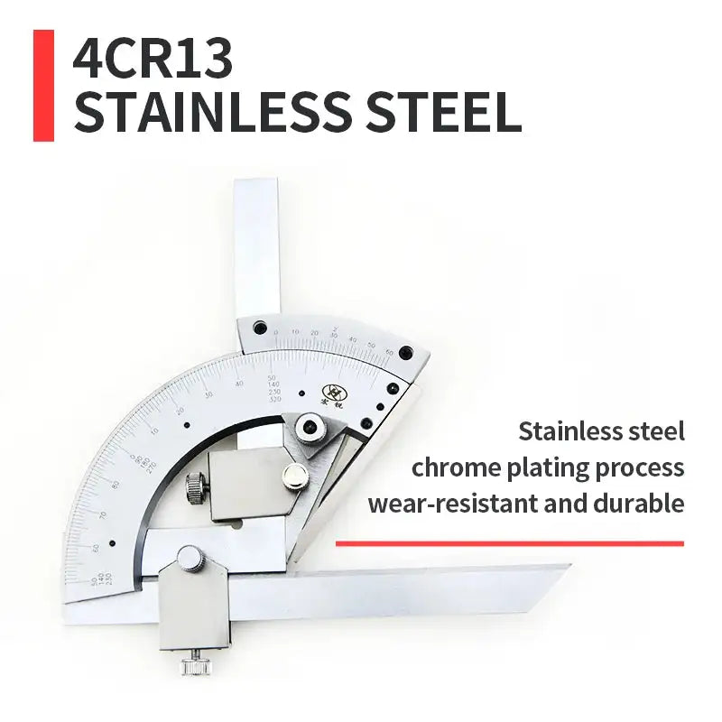 Universal Angle Ruler 320 Degrees Carbon Steel Protractor