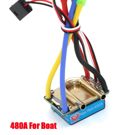 RC 160A / 320A / 480A ESC 380/540/775 Brushed Motor Speed Controller Dual Mode Regulator Band Brake for 1:10 Car Bait Boat by InterCyprus Trading Ltd