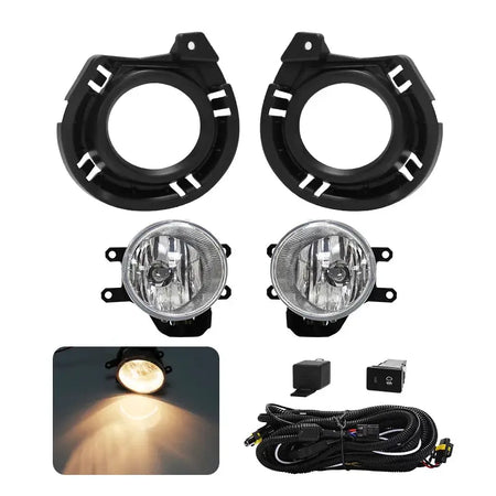 LED Fog Lamp For Toyota Corolla AXIO 2015~ON Daytime Running Lights DRL White Yellow by InterCyprus Trading Ltd