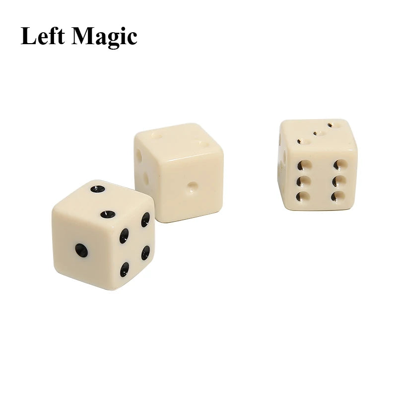 Dice Illusion Magic Tricks Prop For Street Bar Close Up
