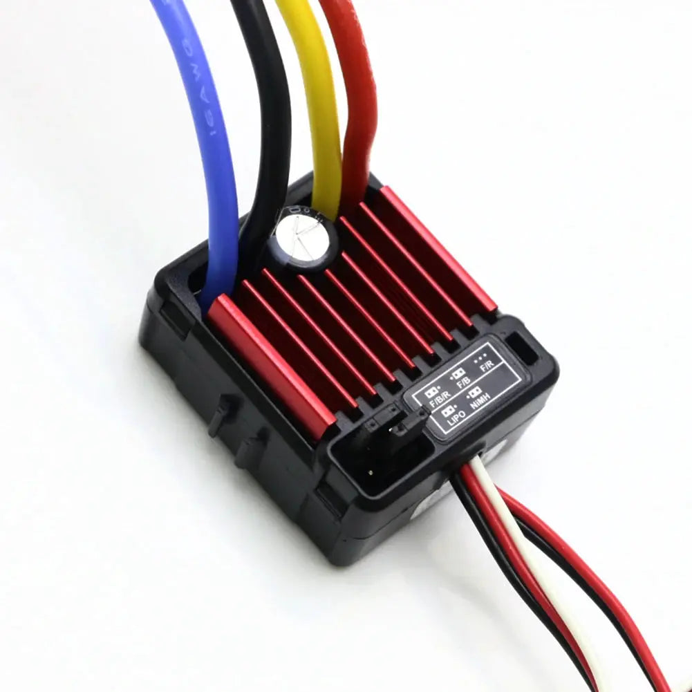 HobbyWing QuicRun 1060 60A Brushed Electronic Speed Controller ESC For 1:10 RC Car Waterproof For RC Car by InterCyprus Trading Ltd