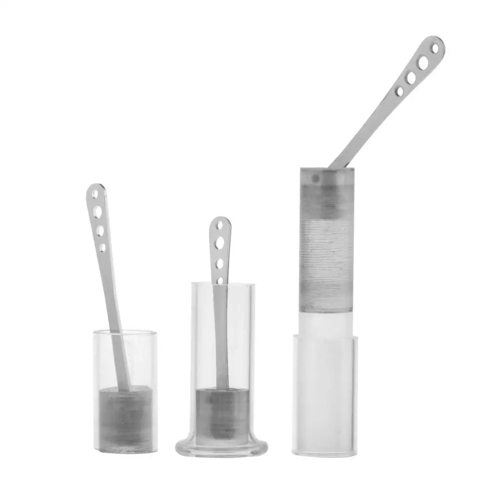 Metal &amp; Glass Cylinder Piston Set for Stirling Engine Parts - Ideal Educational Tool