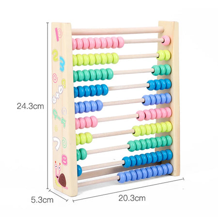 Wooden Abacus Educational Math Toy &ndash; Montessori Learning BZS00180