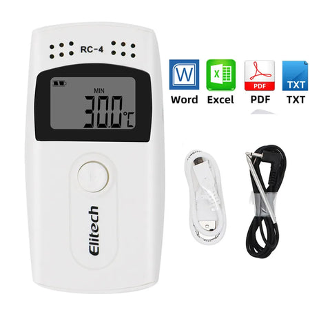 RC-4 Temperature Data Logger &ndash; 16000 Point USB Recorder