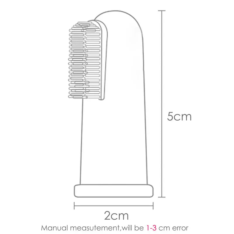 Children's Silicone Finger Toothbrush for Healthy Oral Care