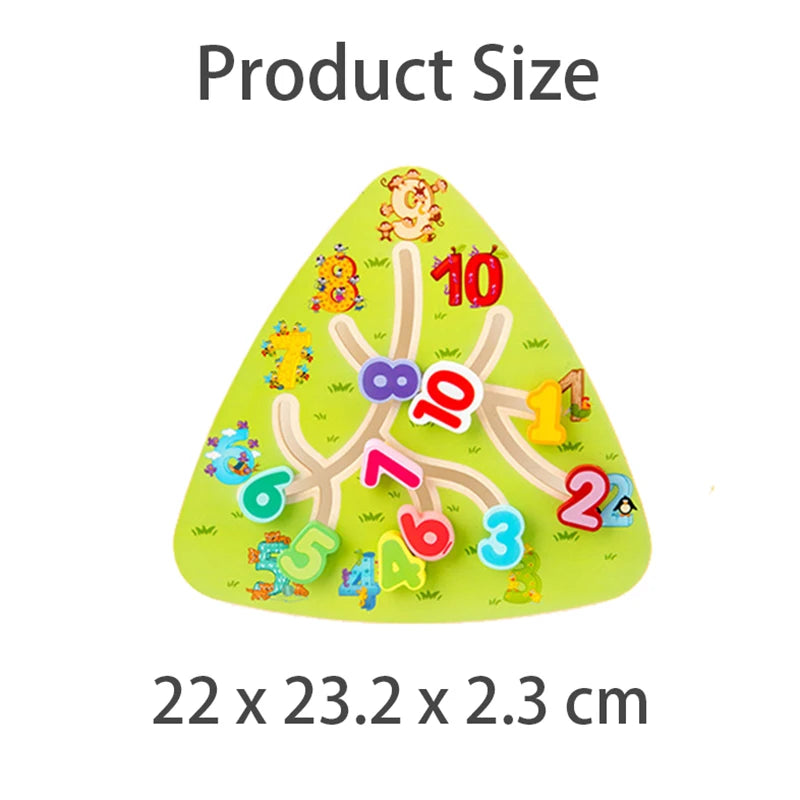 Brozebra Montessori Maze Boards &ndash; Educational Wooden Puzzle
