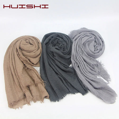 HUISHI Scarf &ndash; Versatile Bubble Cotton Wrap