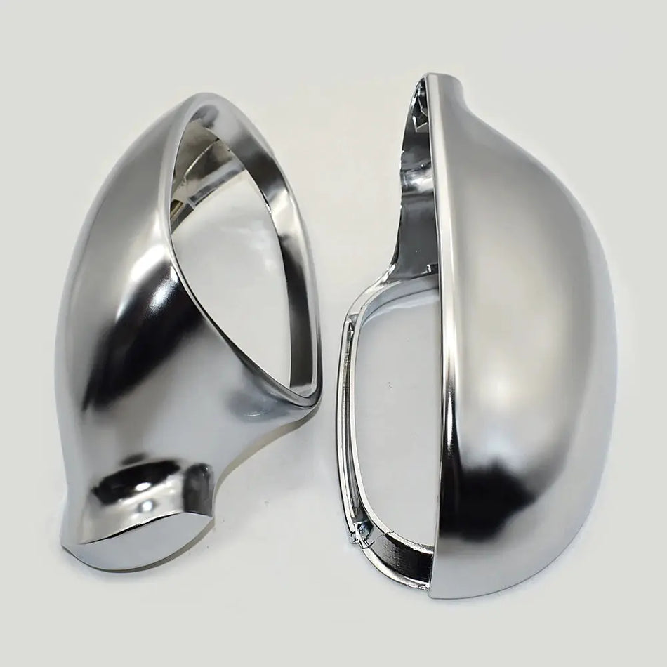 Matte Chrome Side Mirror Covers For VW Golf Mk5 Jetta by InterCyprus Trading Ltd