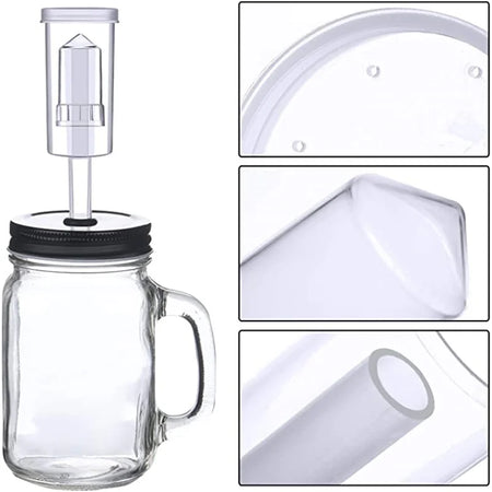 Plastic Homebrew Airlock Set &ndash; Silicone Grommets Included
