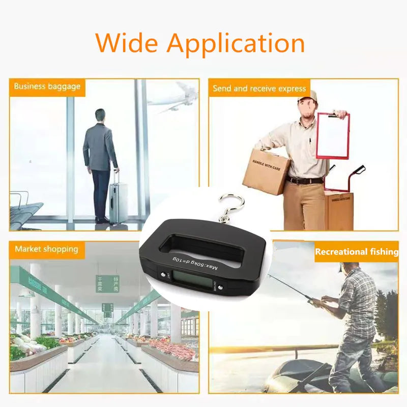 50kg/10g Electronic Digital Scales &ndash; Backlit LCD Display