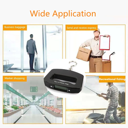 50kg/10g Electronic Digital Scales &ndash; Backlit LCD Display