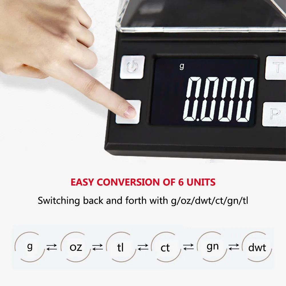 JUANJUAN Mini Digital Scale &ndash; High Accuracy 0.001g Measurement