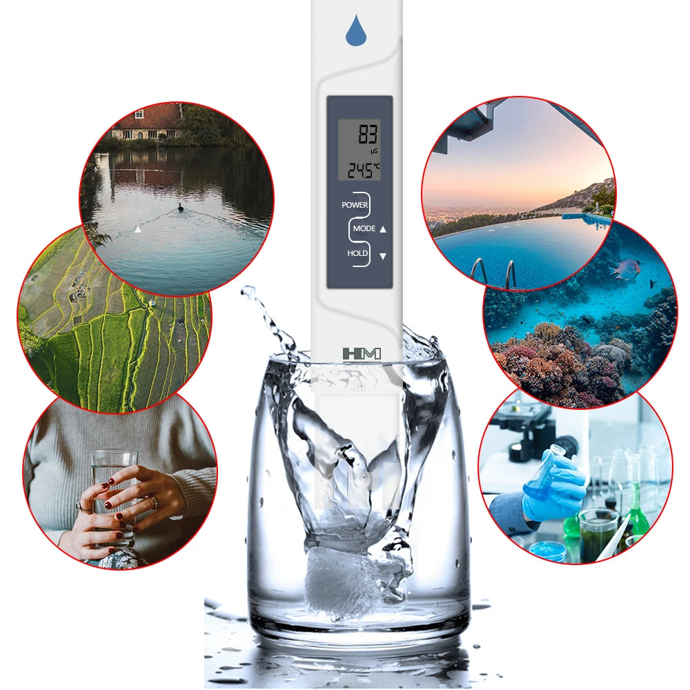 AP-2 EC Meter &ndash; 2 In 1 EC Temperature Water Quality Tester