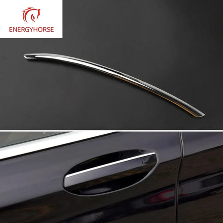 Outer Door Handle Electroplating Strip Bright Metal Strip For BMW 7 Series G12 730 Chrome Exterior Door Silver Decorative Ticker by InterCyprus Trading Ltd