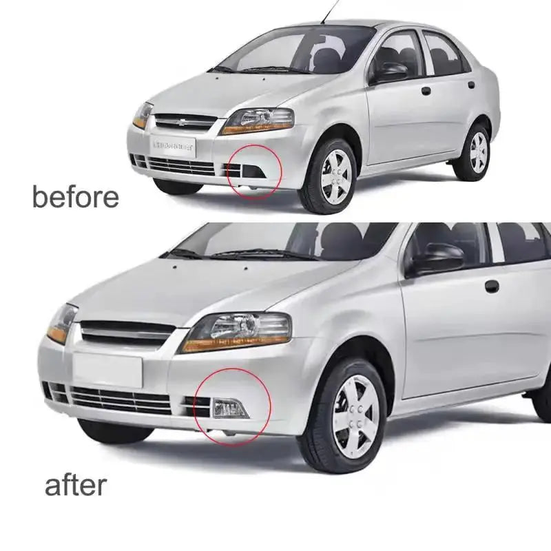 2PCS Fog Light for Chevrolet Aveo Chevy 2004 2005 2006 2007 Bumper Lamp Driving Front Headlights by InterCyprus Trading Ltd
