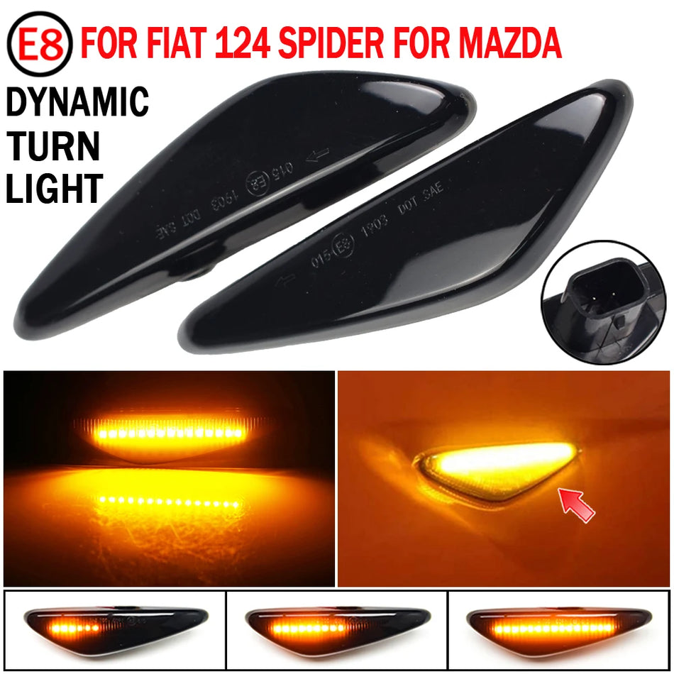 LED Dynaaminen Sivumerkkivalo Mazda 6 Atenza GH:lle
