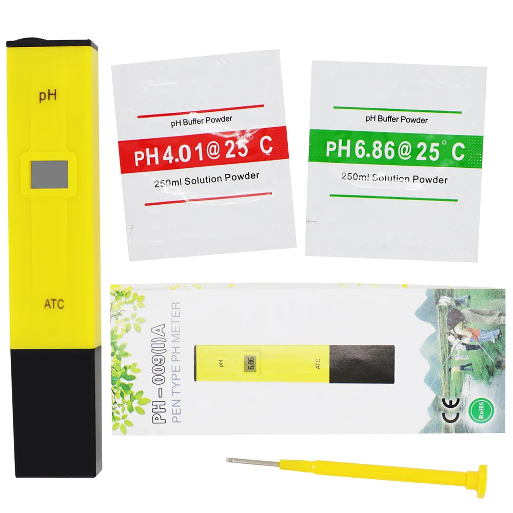 PH-009 IA PH Meter Pocket Pen - Wide 0.0-14.0 PH Range