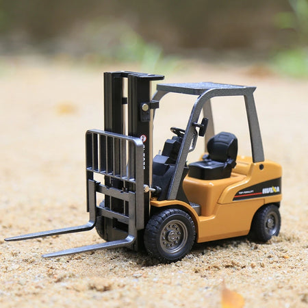 1/50 Scale High Simulation Alloy Toys Die-cast Pattern Hydraulic Navvy Loader Bulldozer Engineering Construction Car Boys Gifts