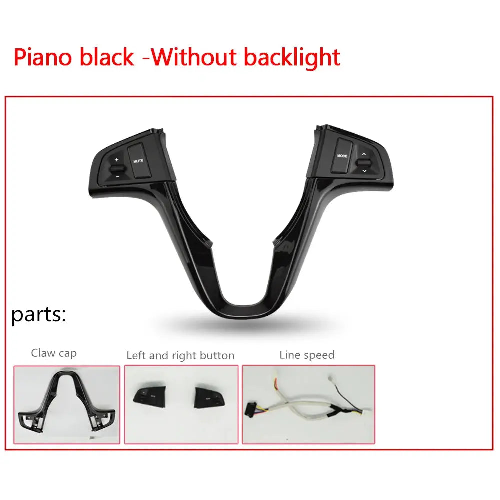 Steering Wheel Button For Hyundai VERNA SOLARIS 2010-2015 Audio Volume Music Control Switch Button With Backlight by InterCyprus Trading Ltd