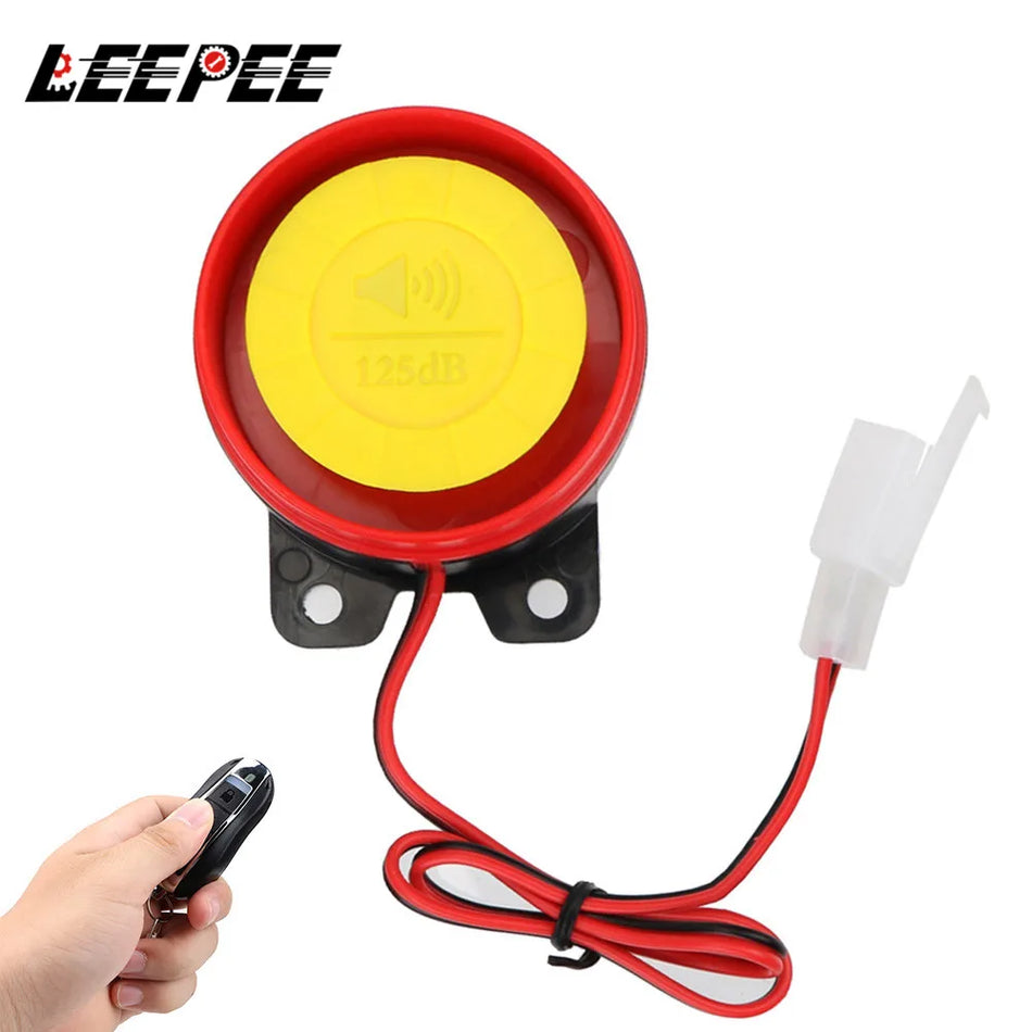 Mootorratta 23361 Alarmisüsteem Varastamisevastase Kaugjuhtimisega 12V Turvalisus