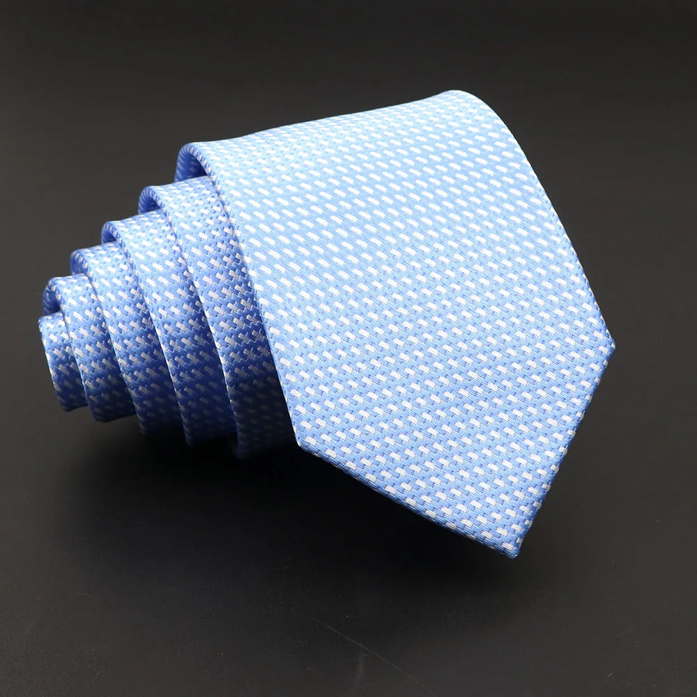 Classic Striped Necktie for Men - Perfect for Weddings and Formal Events 20