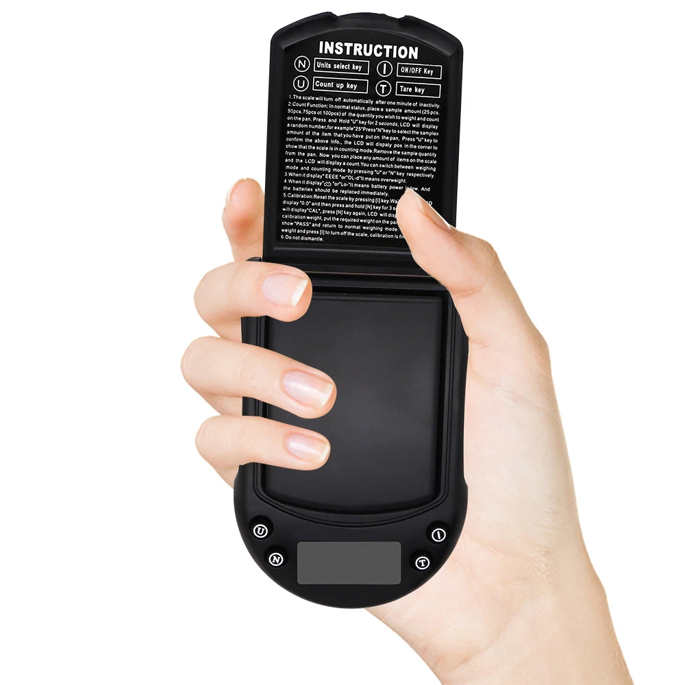 200g 0.01g Digital Pocket Scale - Ultra Accurate Weighing