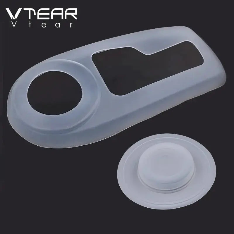 Vtear For Nissan Patrol Y62 Infiniti Qx80 Armada Gear Shift Panel Cover Soft Rubber Interior Dustproof Gear Box Accessories Auto by InterCyprus Trading Ltd