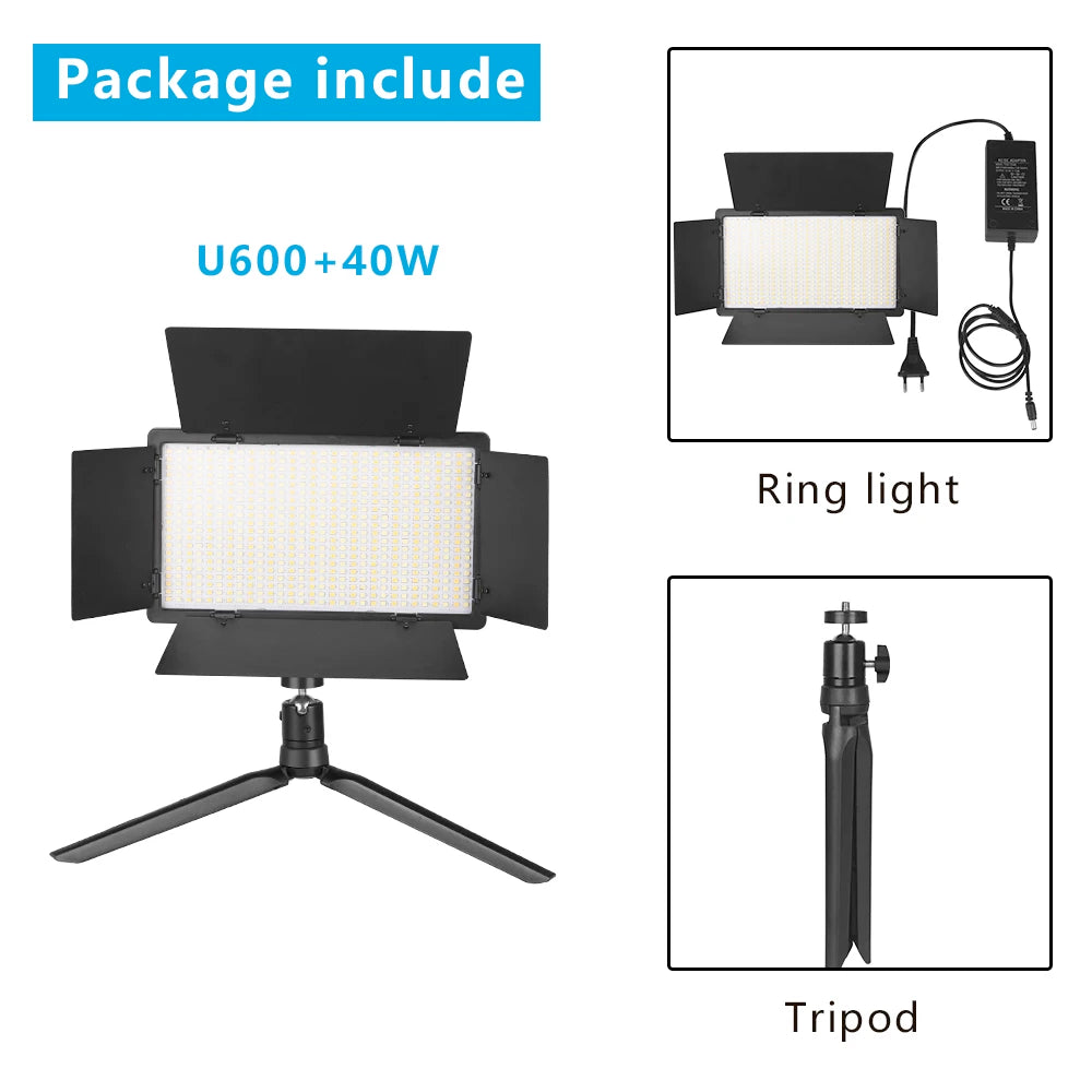 Nagnahz U800 LED Studio Light NA-U600-LT