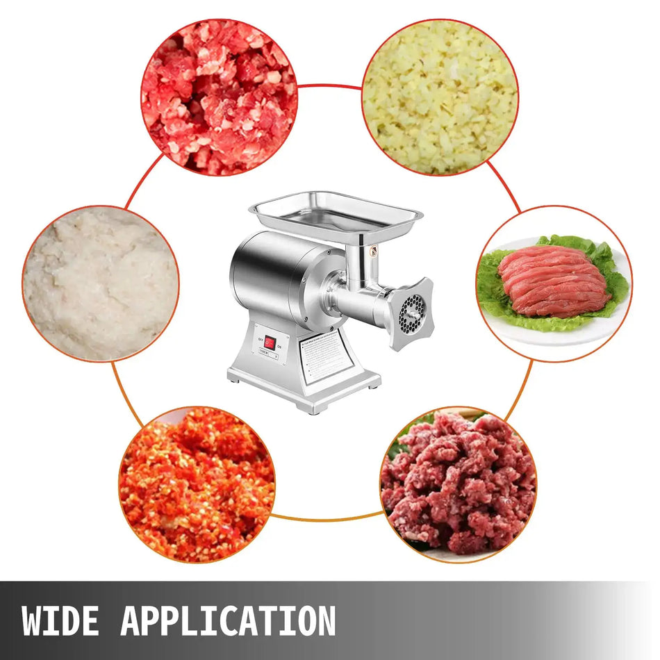 1100W Electric Meat Mincer Portable Chopper Grinder Home Use