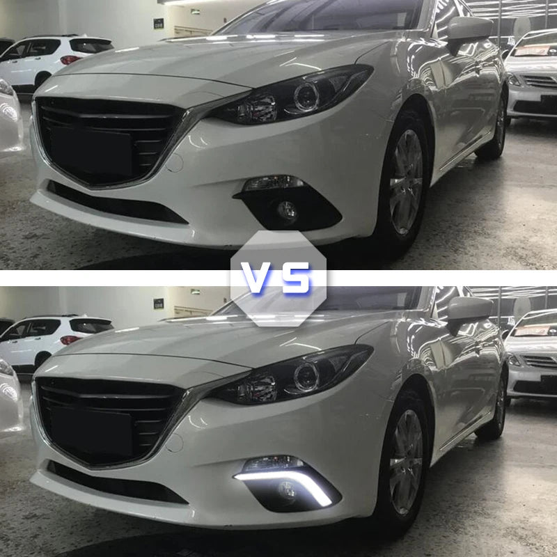 2Szt Mazda 3 Axela DRL LED Światła do jazdy dziennej 2014 2016