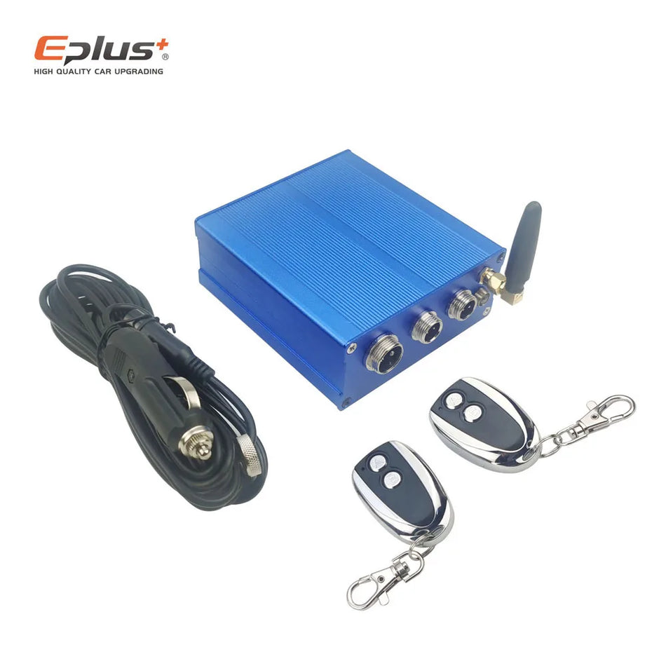 EPLUS Car Exhaust Pipe Electronic Valve Kit with Remote Control - Universal Fit, Multi-Angle Mode, Available in 51mm, 63mm, 70mm, 76mm