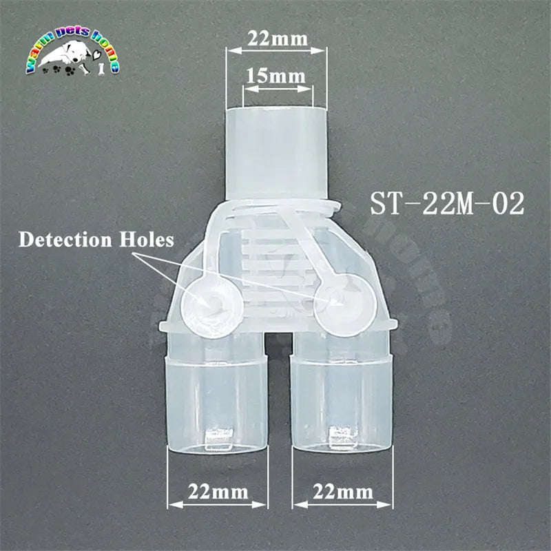 Anesthesia Breathing Circuit Connector &ndash; Corrugated Design